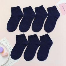 Bidangil 青少年用 J Tora 羅紋短襪 7雙