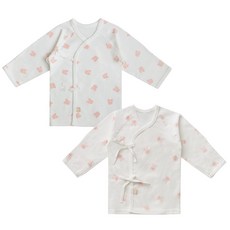 BABY&I 嬰幼兒紗布肚衣2件組