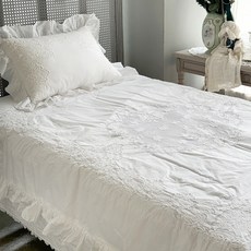 MaMaison 잉글리쉬 가든 자수 40수면 누빔 이불커버 세트 BSMV13