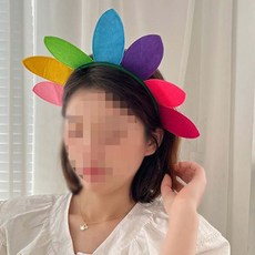 PARTYSHOW 派對髮箍, 大花花瓣, 3個