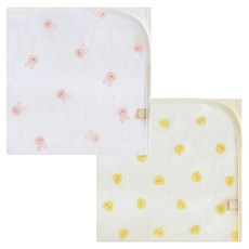 BABY&I 幼兒用夏季包巾 2件組