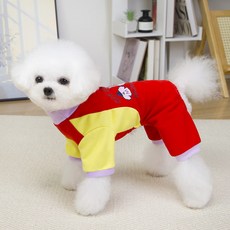 파스텔펫 반려동물 애니멀 프렌즈 올인원, 레드, 1개