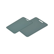 Kitchen You圓點砧板 2件組 綠色, 1套, 砧板中號+大號