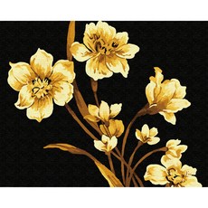 ARTJOY 繪畫傑作 DIY 金花金珍珠 40x50 J002, 混色