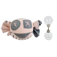 DEOPLLAE Pet 鼻子糖果寵物鼻子行走玩具, 灰色的, 1個