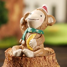 Home Flow 童話感可愛聖誕裝飾品, 猴子, 1個