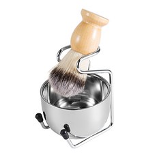 Komely 刮鬍刷 01 銀色尼龍套組 B0600, 1套