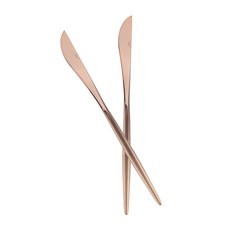 로얄 디아망 커트러리 디너나이프, 로즈골드, 2개