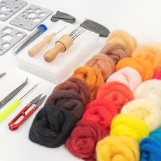 ARTJOY 羊毛氈終極版DIY全套組合, 1個, 混合顏色