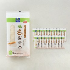 면사랑 두툼하고 부드러운 생손칼국수 (냉동), 500g, 18개