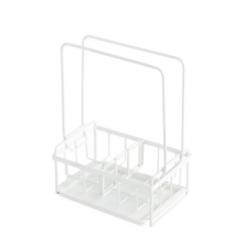 Lalamiz Red Sing 菜瓜布架 長版, 白色, 1個