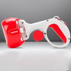 hipidog 寵物戶外簡易鉗短, 紅色的, 1個