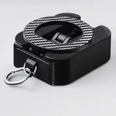 Minune MagSafe 旋轉折疊式雙面磁吸智慧型手機支架, 黑色, 1個