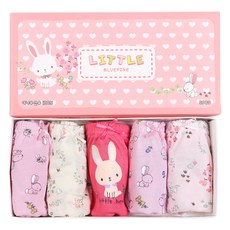 Blue pine 女童小兔子三角內褲 5 件套