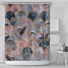 노르딕 심플 욕실 샤워커튼 타입4 L68, 1개