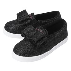 benetton 班尼頓 女孩童閃亮蝴蝶結懶人鞋 QCSHP9141