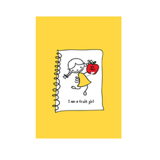 진심디자인 감성 아트웍 디자인캔버스 엔조이 키즈 라인 액자 키즈 소녀도블 D-11, 화이트