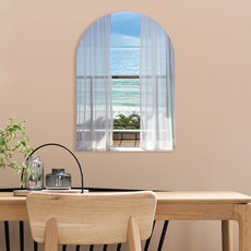 melting studio. My Little Window 室內裝飾黏貼式拱形海報 16 Seaside Villa