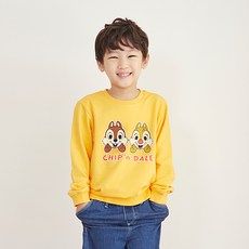 레노마키즈 칩앤데일 아동용 더립 맨투맨