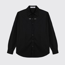 톰앤래빗 남성용 어반 베이직 자수 오버핏 셔츠