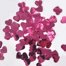 PARTYSHOW 方形錫箔紙 1.5cm 200g, 心粉紅色, 1個