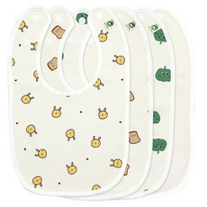 口水圍兜 4入, B-3, 1組