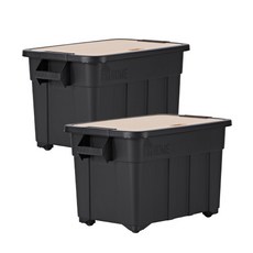 바이홈 캠핑 카고 박스 75L, 차콜, 2개