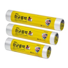 KOMAX 捲筒食物分裝塑膠袋 中型200枚+大型200枚+特大型150枚, 1套