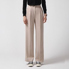 Lemon Soul 女款 長/短版 鬆緊帶 彈性 防皺 活褶 寬版西裝褲 6790