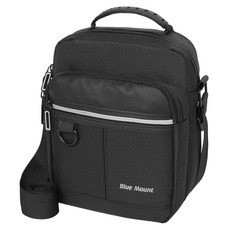 BLUEMOUNT 生活防水登山休閒斜背包 CPZ75089YJ, 黑色