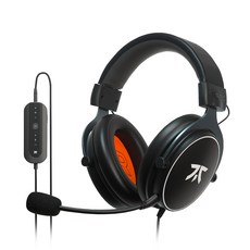 FNATIC REACT PLUS 雙音腔立體聲7.1聲道電競耳機, 黑色, REACT_PLUS