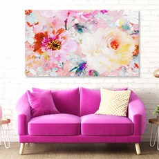 Baek & Art 財運 金錢運 升官運 風水畫 牡丹花畫框 01