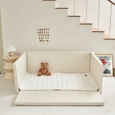 도노도노 유아용 멀티 하이라이트 범퍼침대, 포세린 아이보리