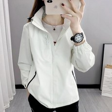 Starbean 女款休閒彩色防風外套