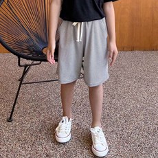 KIDSCODI 兒童輕便條紋短褲