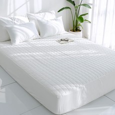 SCOHOme Luxy 40支紗斜紋 飯店式純棉絎縫床墊套