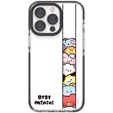 BT21 미니니 투명 라인 휴대폰 케이스