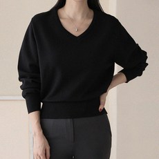 andstyle 女款 B-soft 第5彈 日常柔軟合身半短版V領嫘縈針織衫 264975