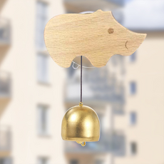 Him Room 漂亮風鈴 犀牛風鈴, 米色