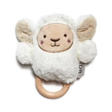 OBDesigns 綿羊搖鈴娃娃, 白色