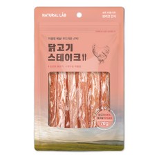 네츄럴랩 강아지 건강한육포 스테이크, 70g, 1개, 닭고기