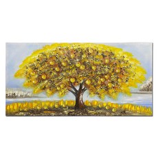 화신통상 황금 사과 나무 그림 거실 인테리어 액자 33JC10