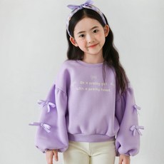 로로샤 아동용 르어 기모 맨투맨