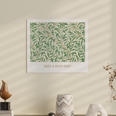 미소로운 고급스러운 유럽풍 밸크로 가림막 2p, 나뭇잎