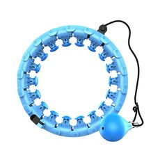 24節電子呼啦圈, 1kg, 藍色