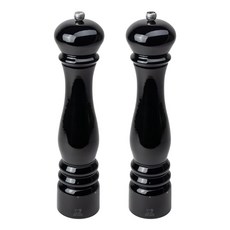 PEUGEOT 電動胡椒磨鹽磨套組黑色儲物櫃 No.34, 1套