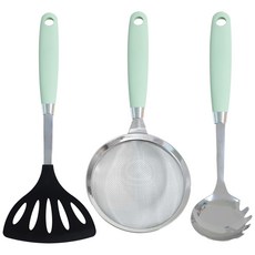 GENIAL Nano E 型尼龍勺 + 小鼓槌 + 勺套組, 1套, 綠色