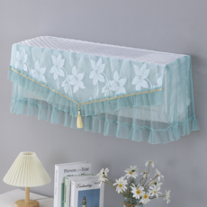 릴리픽 샤랄라 샤랄라 벽걸이 에어컨 직풍방지 바람막이 커튼 t14 가로94cm, 1개