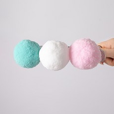 flowertree 三色窗簾夾 18cm, 粉藍, 1個