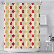 北歐簡約浴室浴簾 款式11 L79, 1個